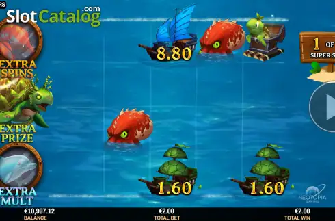 Скрин3. 7 Seas Raiders слот