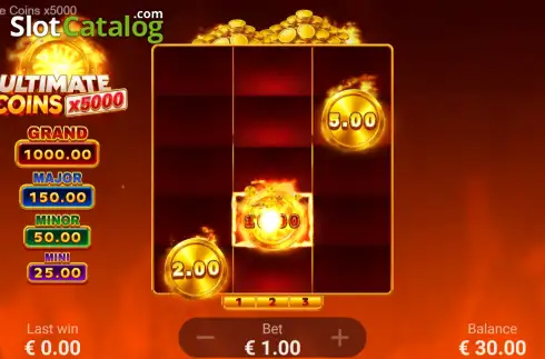 Скрин3. Ultimate Coins x5000: Hold And Win слот