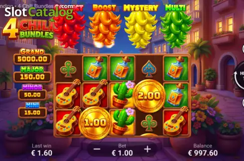 Скрин2. 4 Chili Bundles: Hold and Win слот