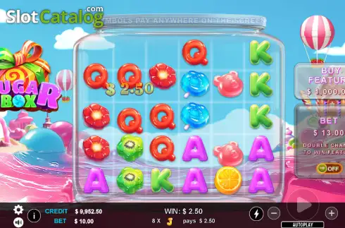 Скрин3. Sugar Box слот