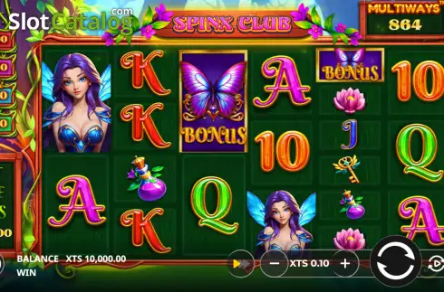 Скрин2. Spinx Club слот