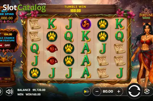 Скрин2. Tails Fortune 5000 слот