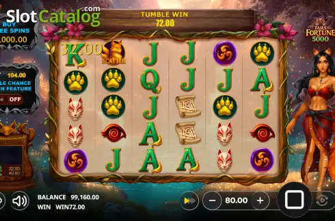 Скрин3. Tails Fortune 5000 слот