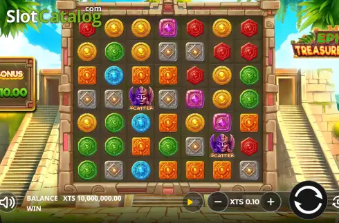 Скрин2. Epic Treasure Spins слот