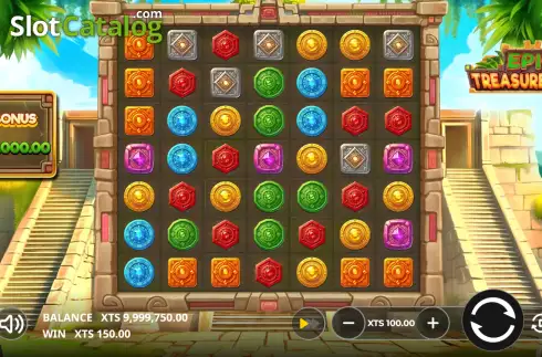 Скрин3. Epic Treasure Spins слот