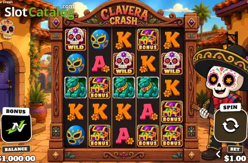 Скрин2. Clavera Crash слот