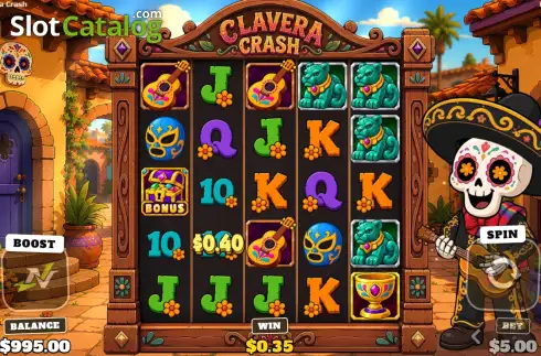 Скрин3. Clavera Crash слот