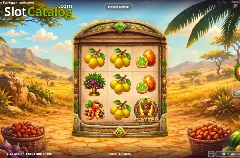 Скрин2. African Fruit Fortune слот