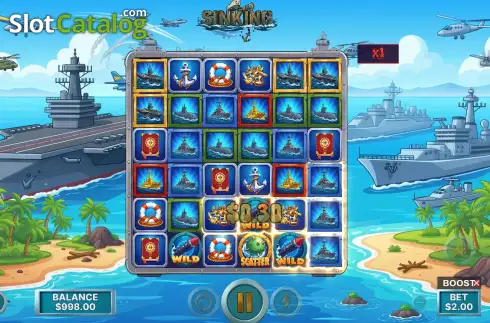 Скрин3. Sinking слот