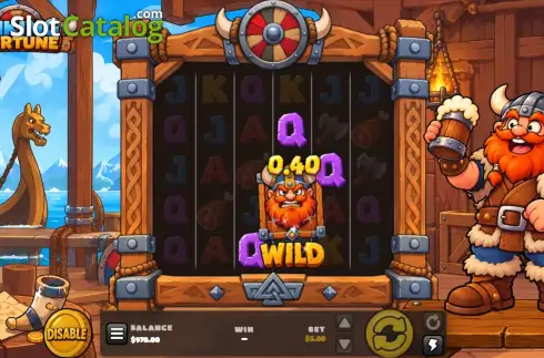 Скрин3. Viking Fortune слот