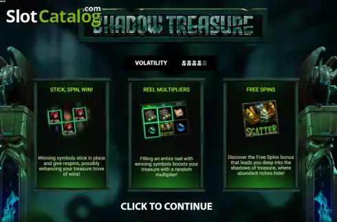 Скрин2. Shadow Treasure слот