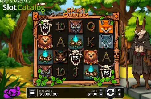 Скрин2. Spirit Guardians (Nox Gaming) слот