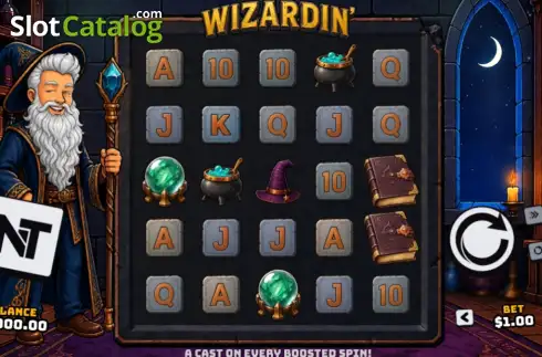 Скрин2. Wizardin слот