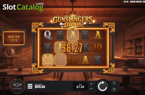 Скрин3. Gunslingers DRAW! слот