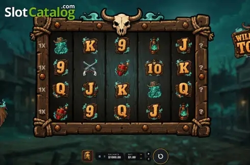 Скрин2. Wild West Town (Odyssey Labs) слот
