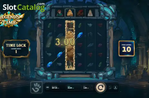 Скрин3. Legends Of Time слот