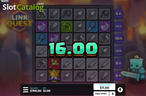 Скрин3. Link Quest слот