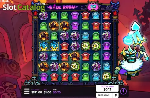 Скрин3. Soul Rush слот