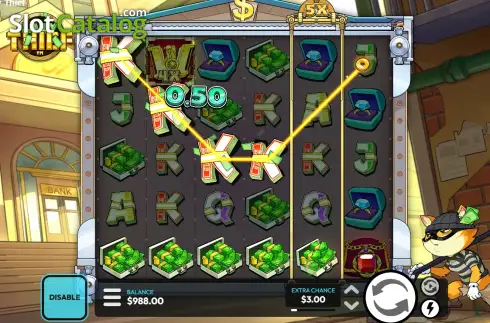 Скрин3. Lazy Thief слот