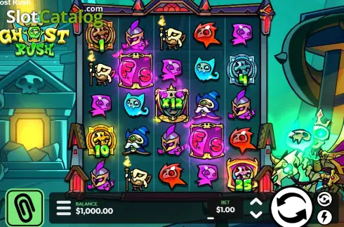 Скрин2. Ghost Rush слот
