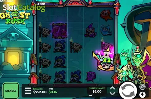 Скрин3. Ghost Rush слот