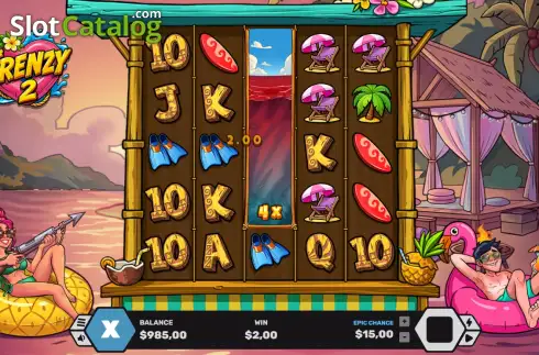 Скрин3. Frenzy 2 слот