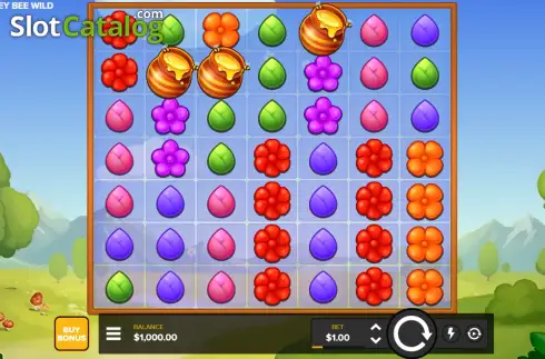Скрин2. Honey Bee Wild слот