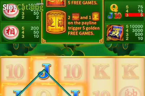 Скрин3. Xiangqi Warfare слот