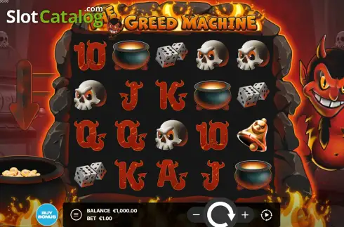 Скрин2. The Greed Machine слот