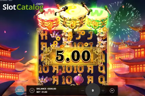 Скрин3. 3 Eternal Drums: Rhythm of Fortune слот