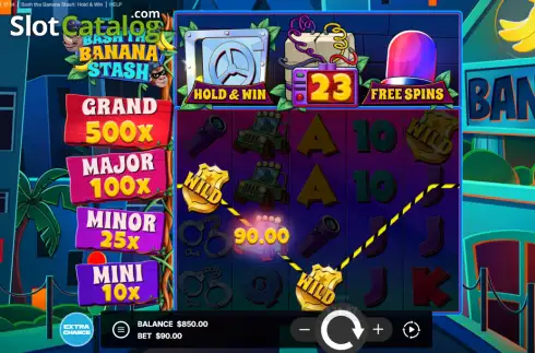Скрин3. Bash the Banana Stash слот