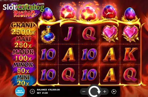 Скрин2. Inferno Rising слот