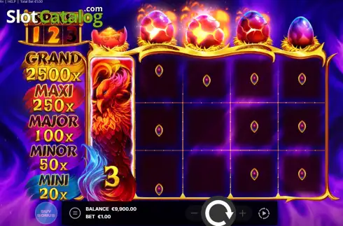 Скрин3. Inferno Rising слот