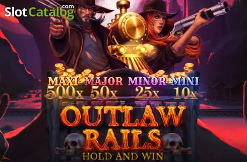 Outlaw Rails: Hold & Win логотип Outlaw Rails: Hold & Win логотип
