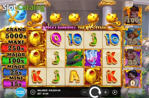 Скрин2. Piggy Bankroll: The Big Stash слот