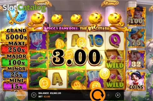 Скрин3. Piggy Bankroll: The Big Stash слот