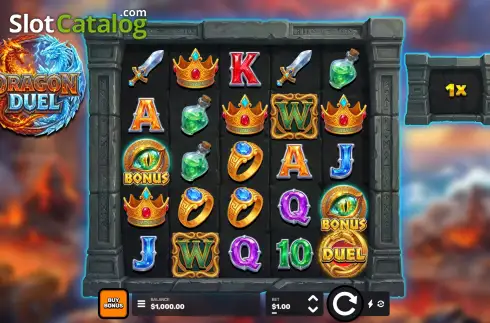 Скрин2. Dragon Duel (Phantom Interactive) слот