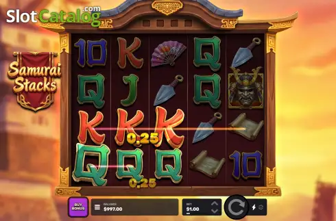 Скрин3. Samurai Stack слот