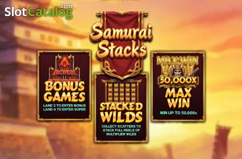 Скрин2. Samurai Stacks слот