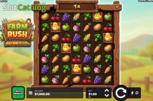 Скрин2. Farm Rush слот