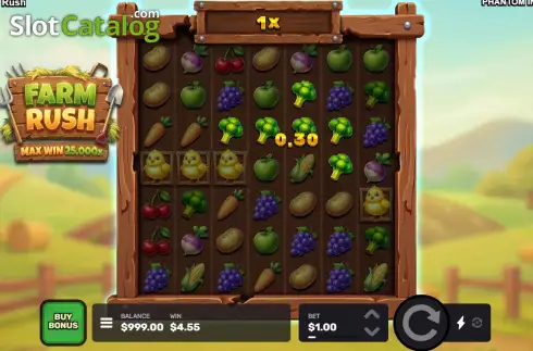 Скрин3. Farm Rush слот