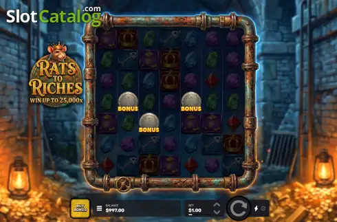 Скрин3. Rats To Riches слот
