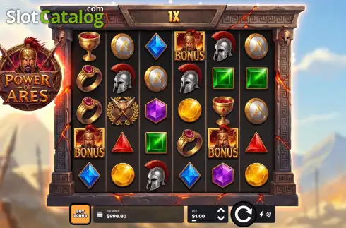 Скрин2. Power Of Ares слот