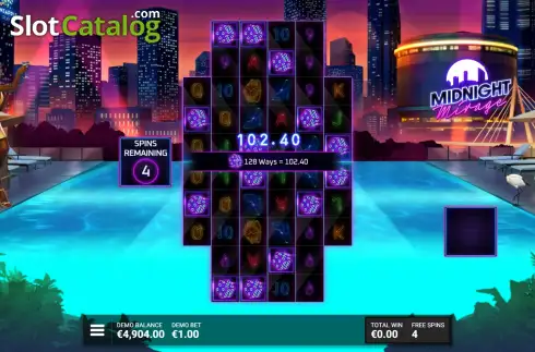 Скрин3. Midnight Mirage слот