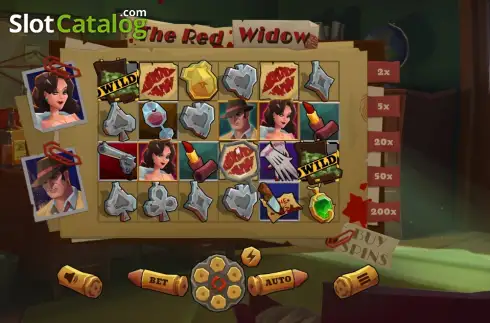 Скрин2. The Red Widow слот