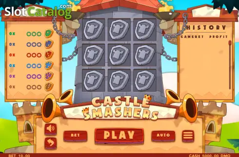 Скрин2. Castle Smashers слот