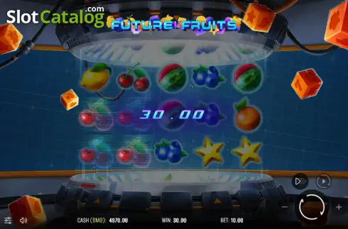Скрин3. Future Fruits слот