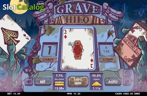 Скрин3. Grave Hilo слот