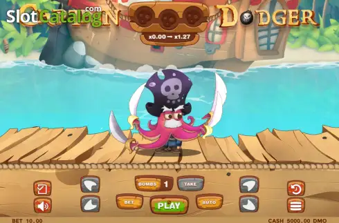 Скрин2. Captain Dodger слот