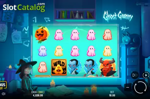 Скрин2. Ghost Granny слот